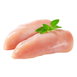 Petto di pollo metà