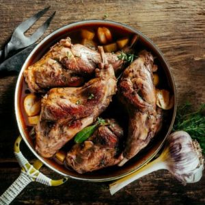 coniglio arrosto