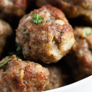 Polpettine di carne Cazzamali